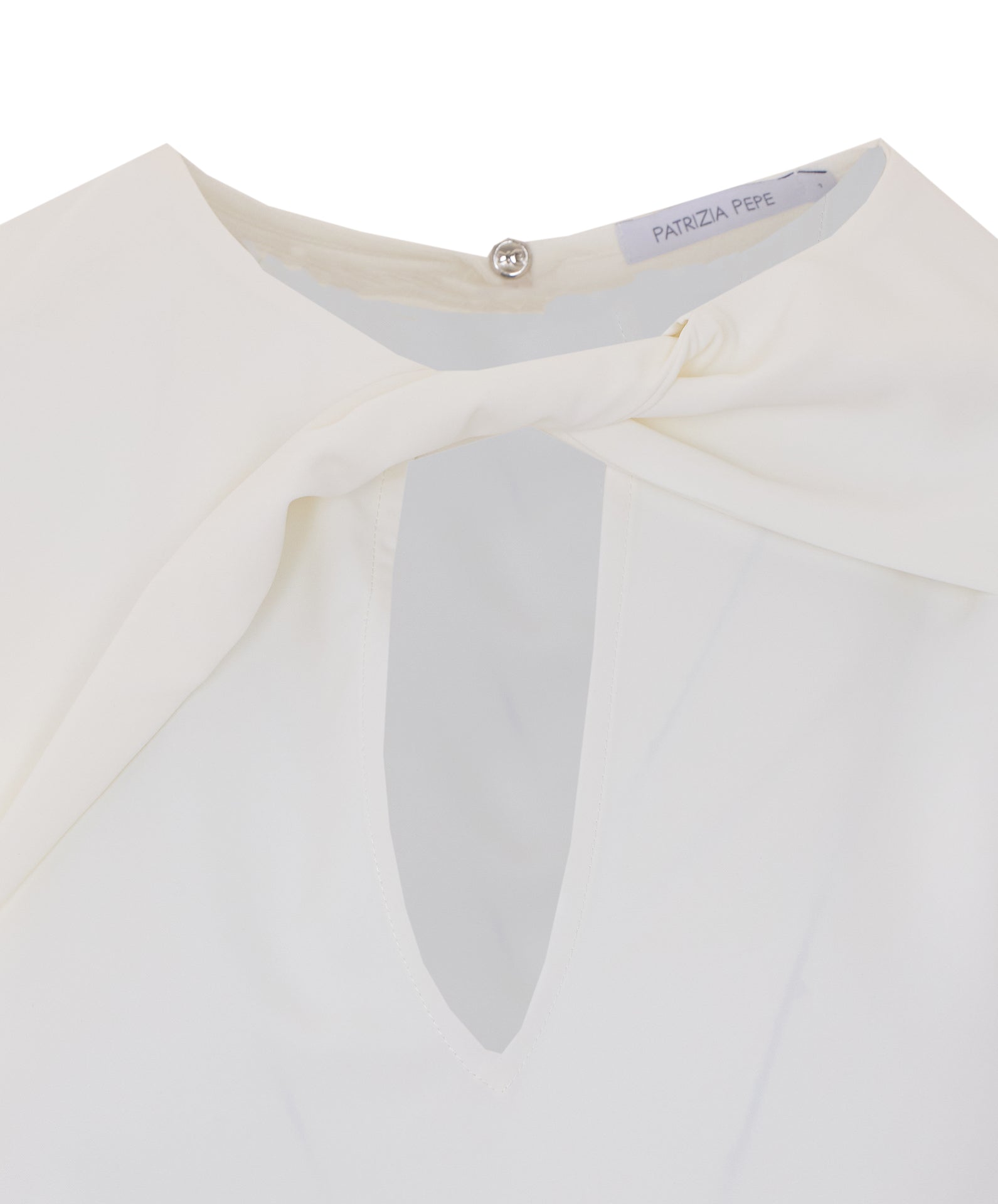 Patrizia Pepe Top White Polyester