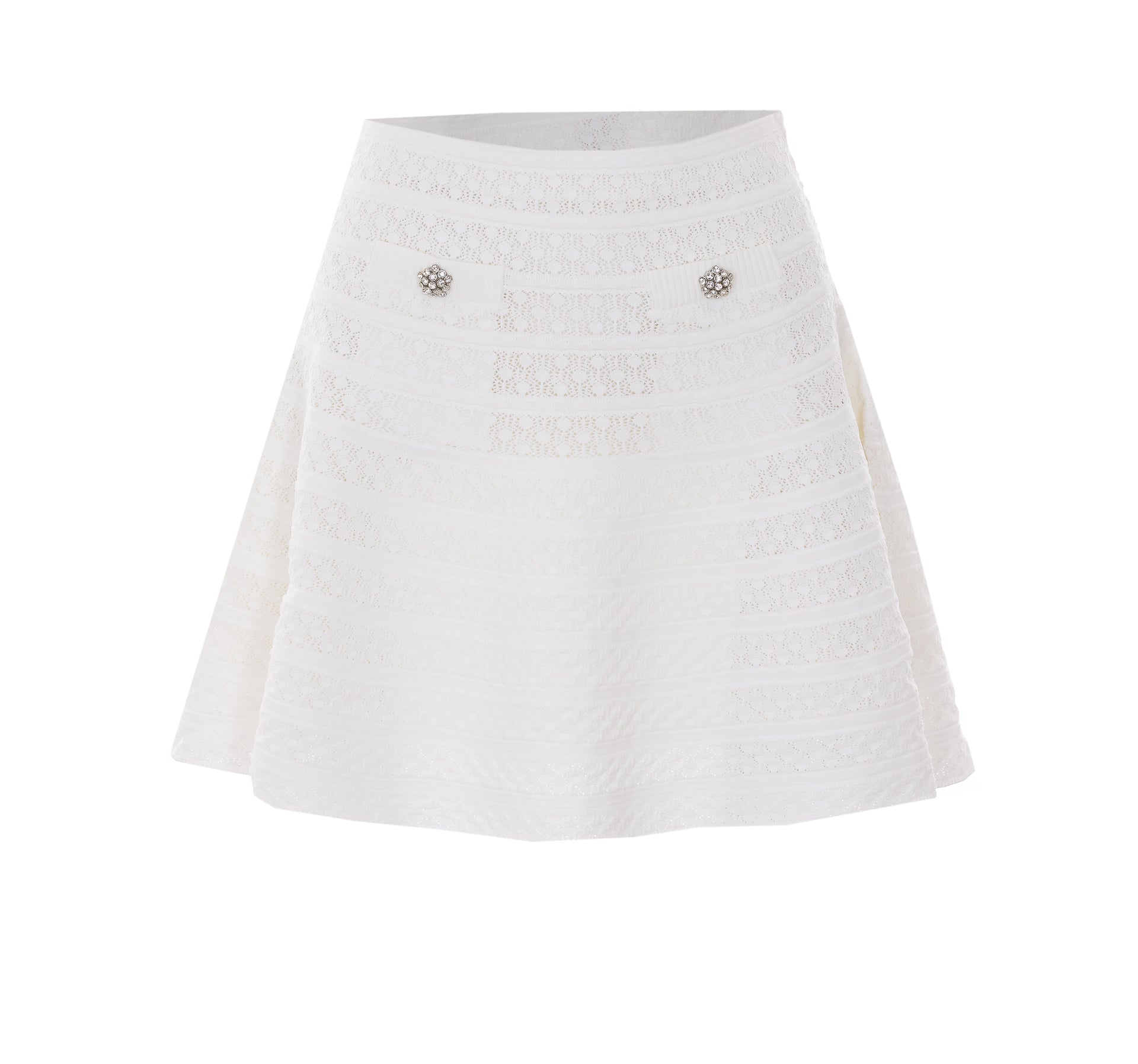 SELF PORTRAIT Skirts White Viscose