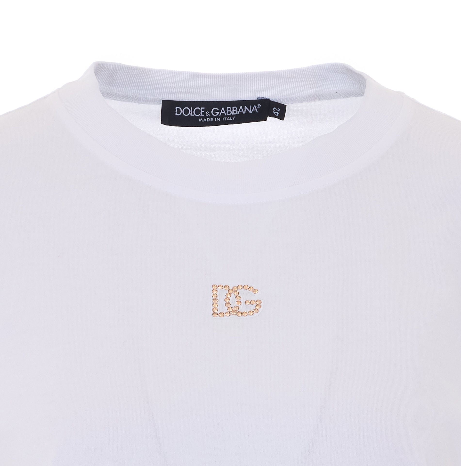 Dolce & Gabbana T-shirts and Polos White Cotton