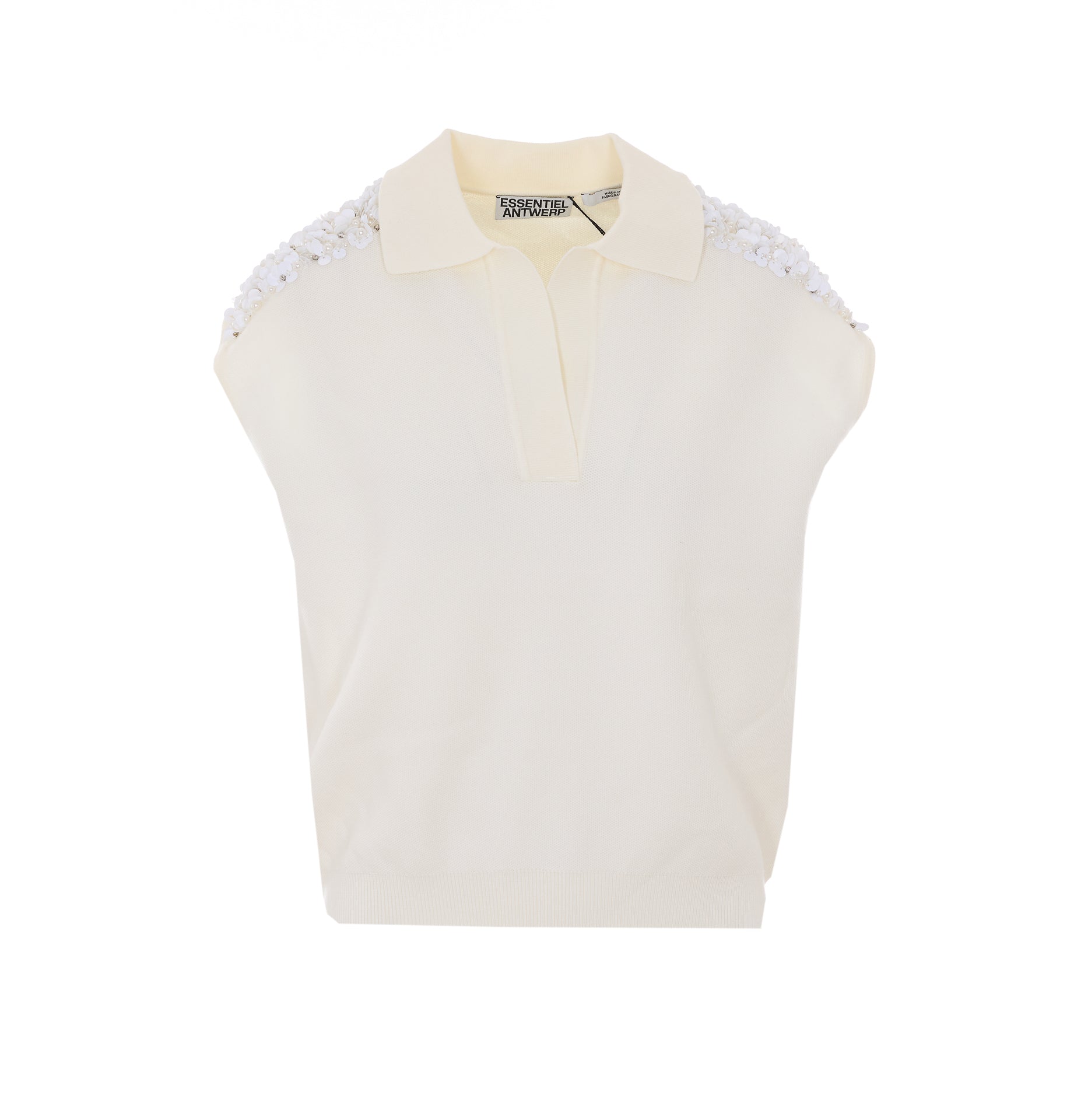 Essentiel antwerp T-shirts and Polos White Viscose