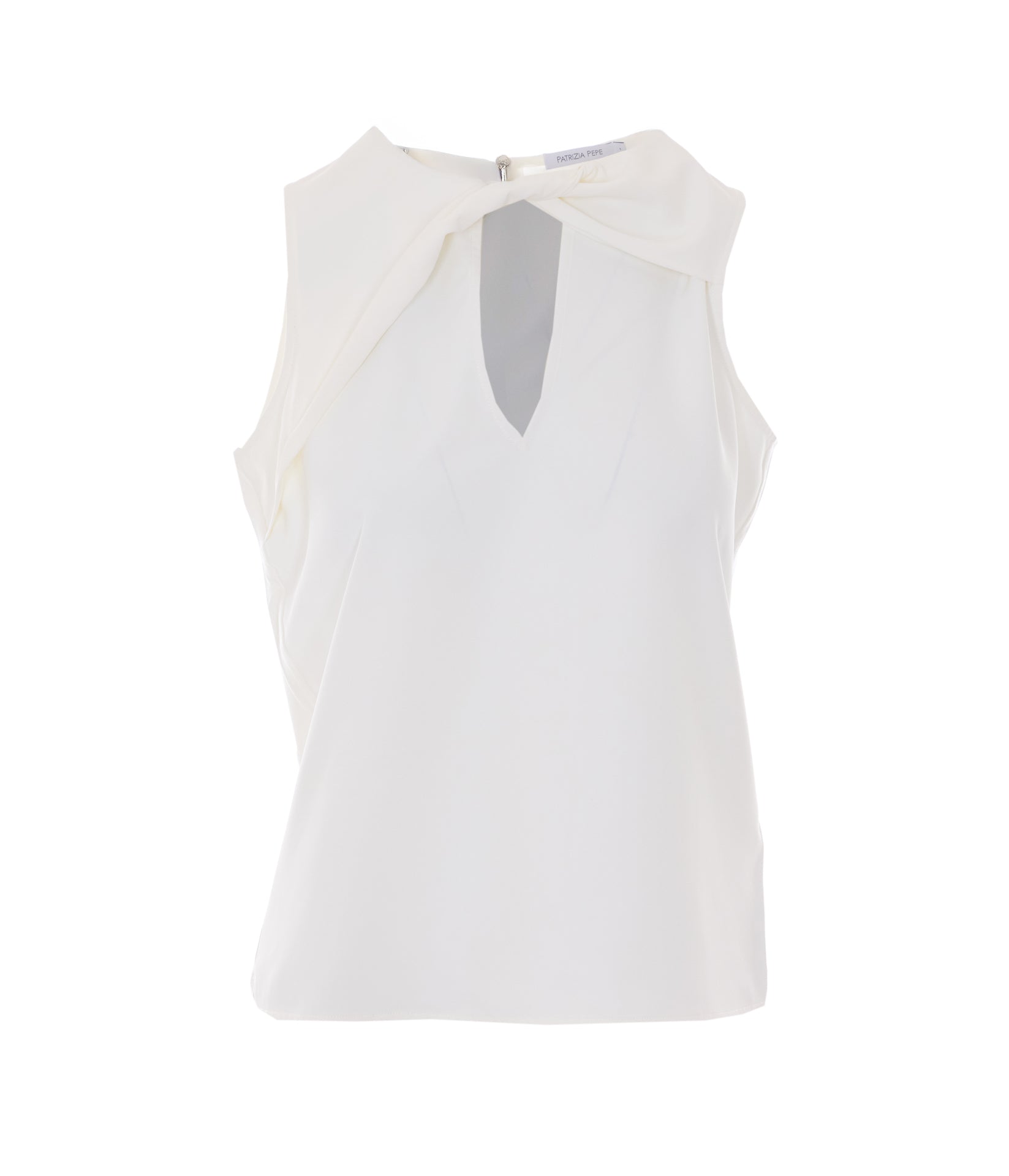 Patrizia Pepe Top White Polyester