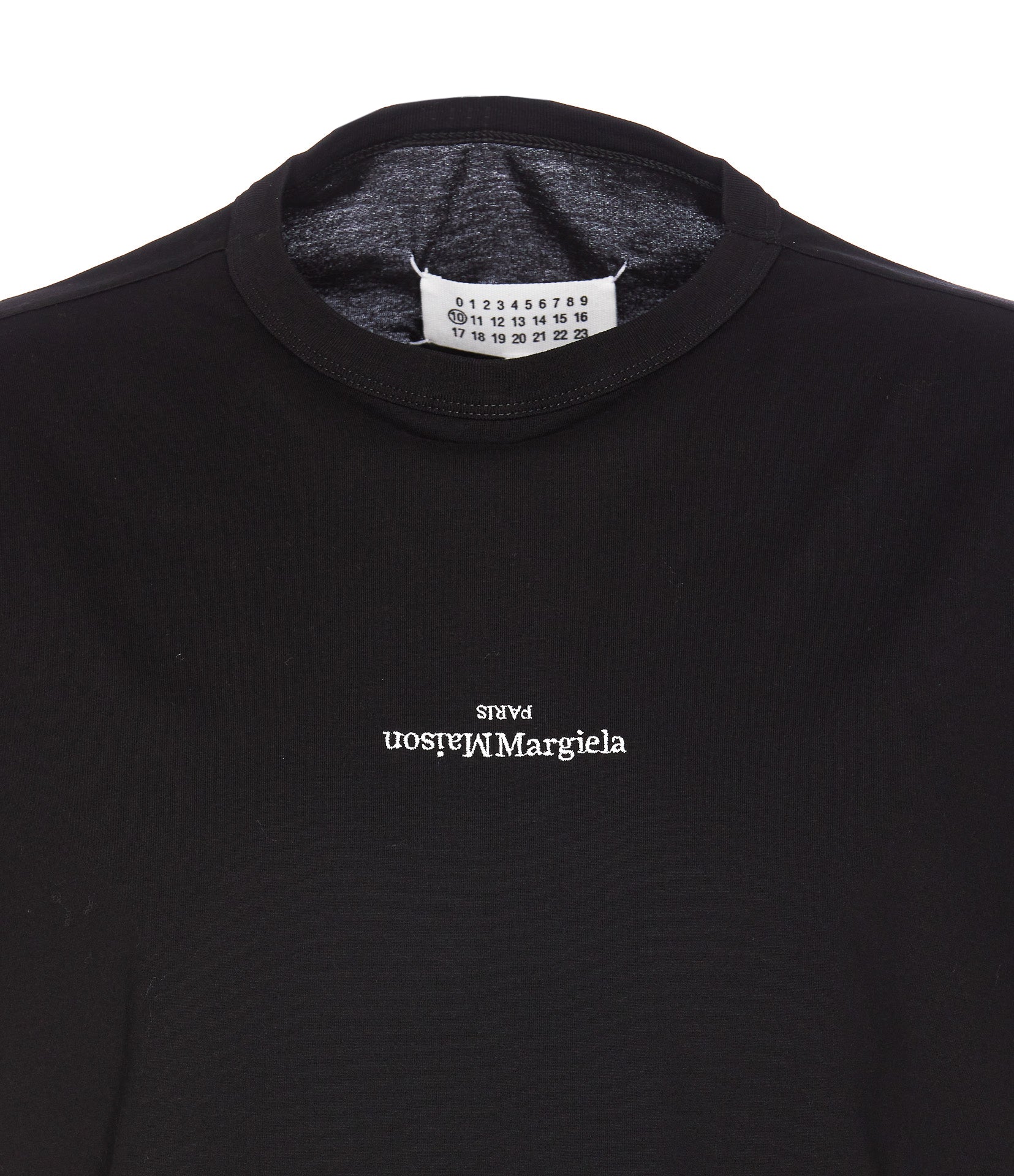 Maison Margiela T-shirts and Polos Black Cotton