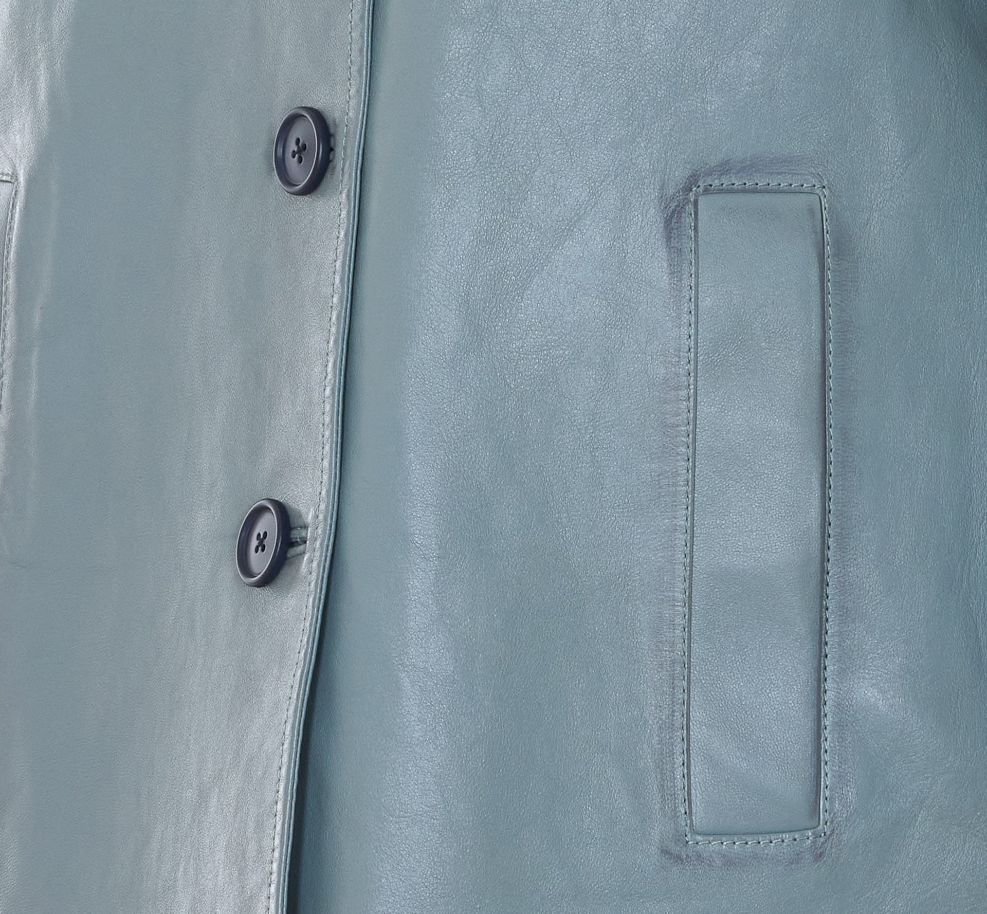 Chloè Jackets Blue Lamb Leather
