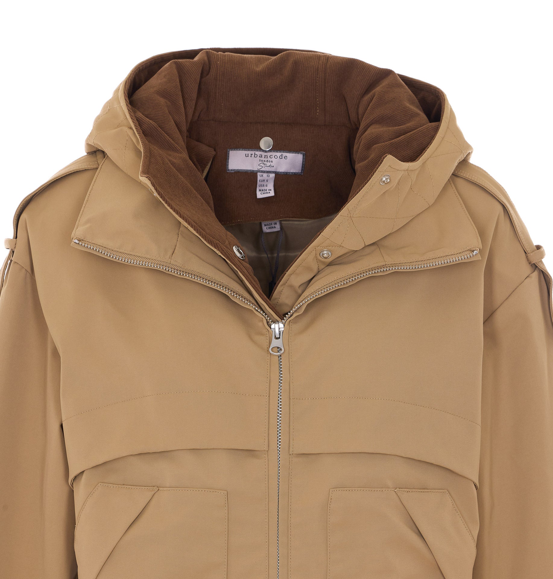 Urbancode Jackets Beige Polyester