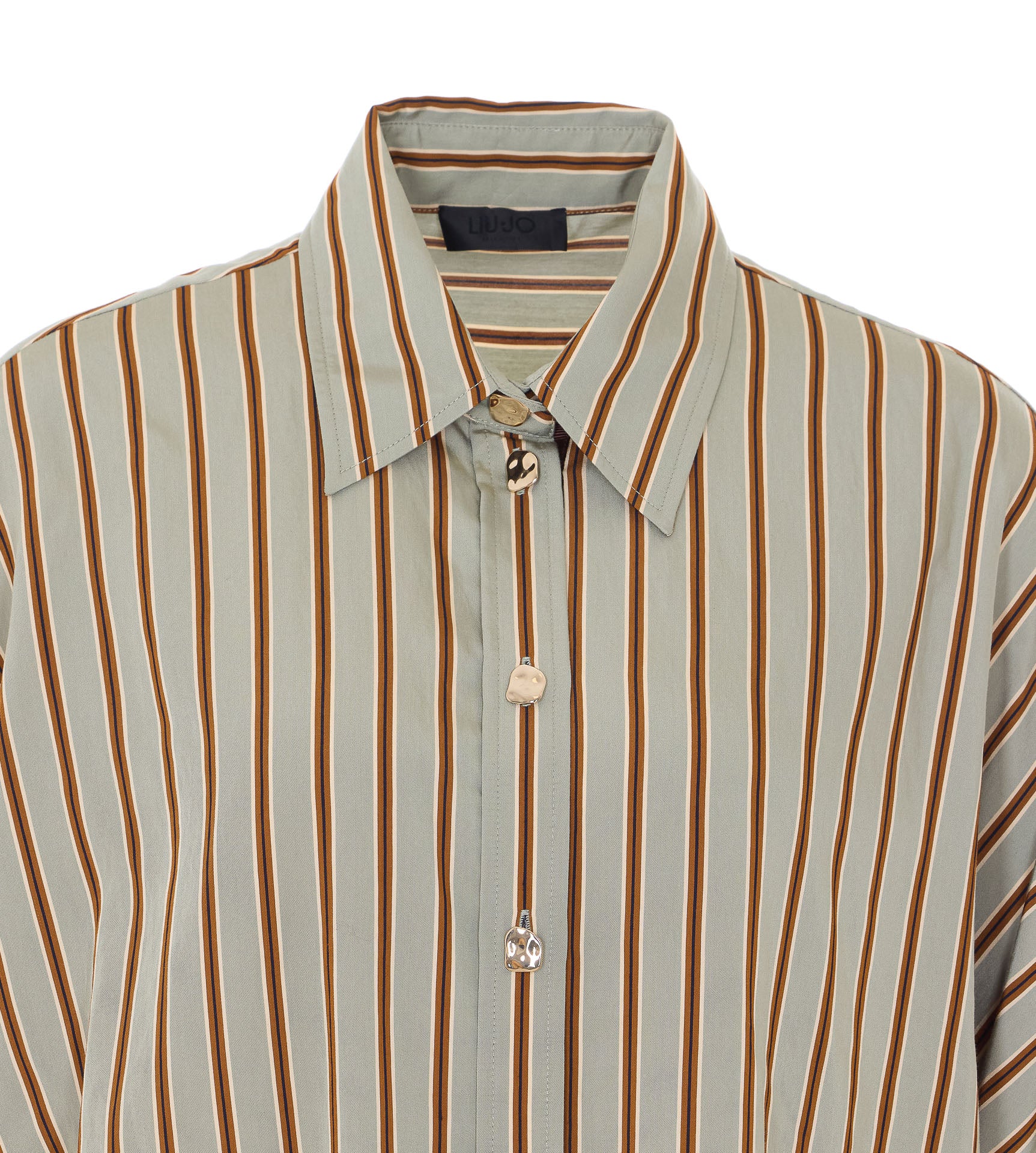 Liu Jo Shirts Green Viscose