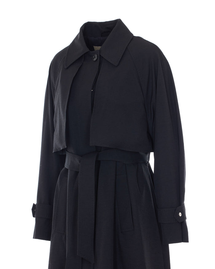 Herno Coats Black Polyester