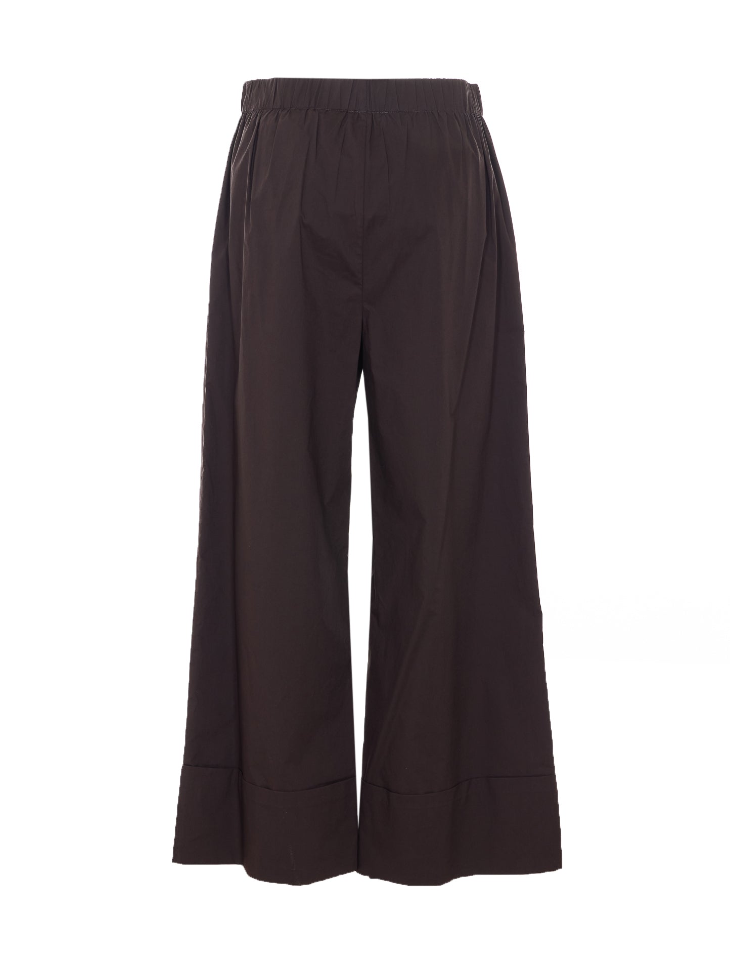 Liu Jo Trousers Brown Cotton