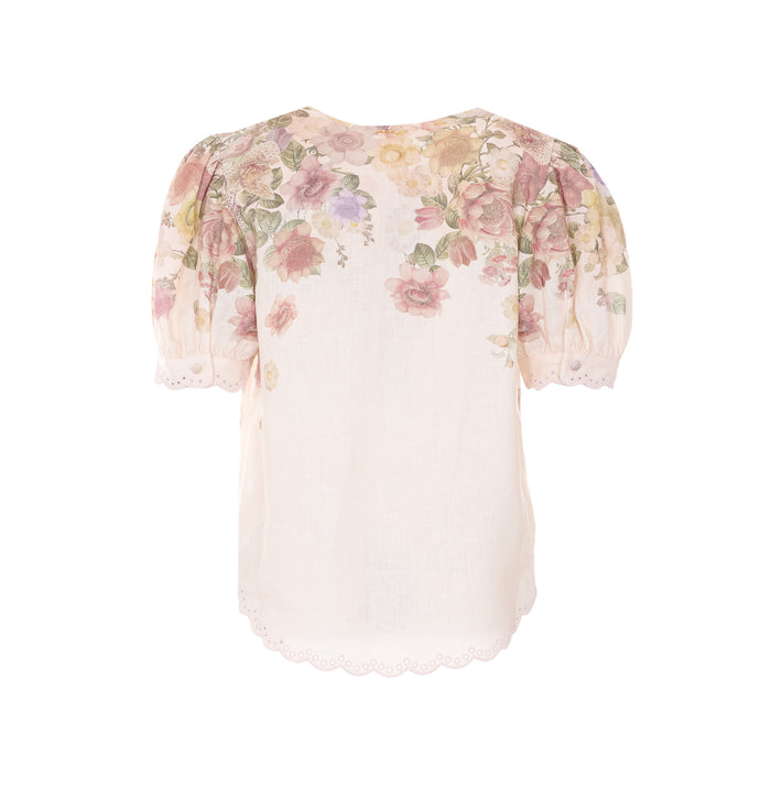 Twin-set Shirts Pink Linen