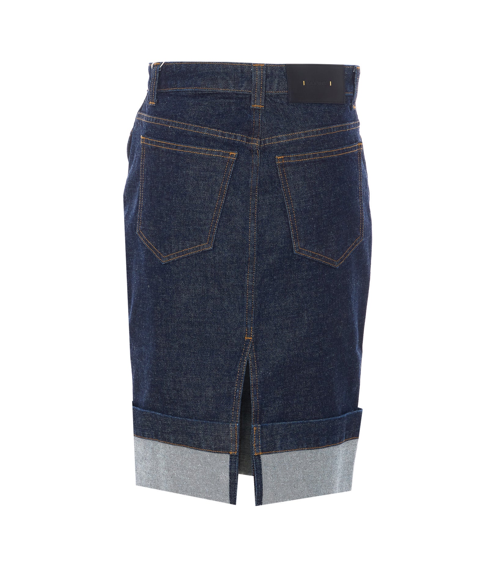 Khaite Skirts Blue Cotton