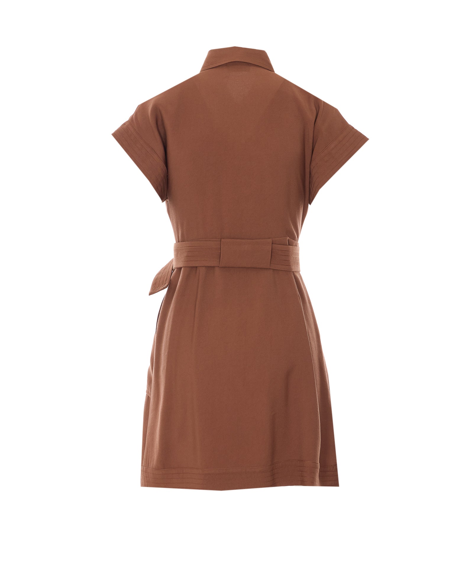 Liu Jo Dresses Brown Viscose