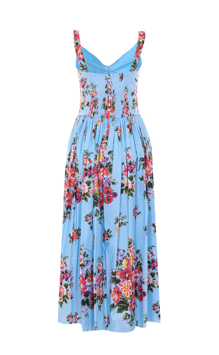 Dolce & Gabbana Dresses Blue Cotton