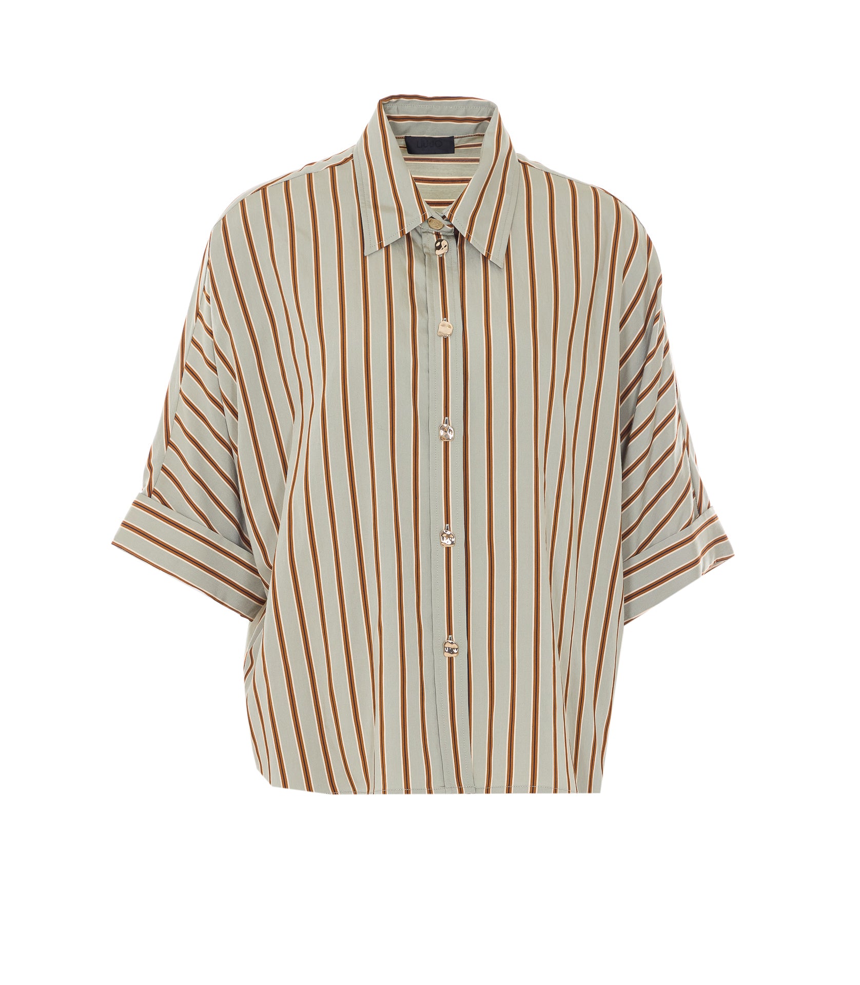 Liu Jo Shirts Green Viscose