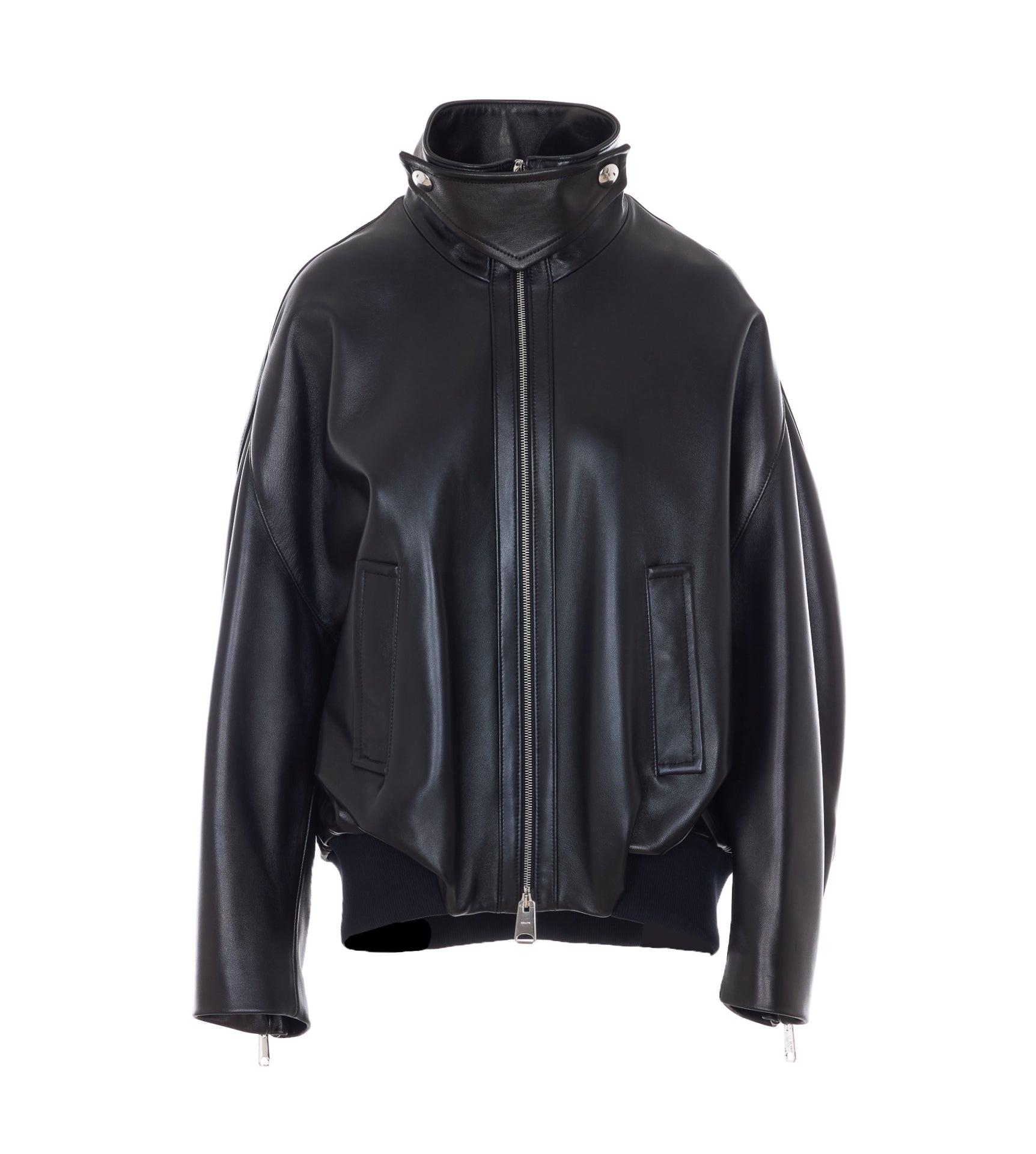 KHAITE Jackets Black Lambskin