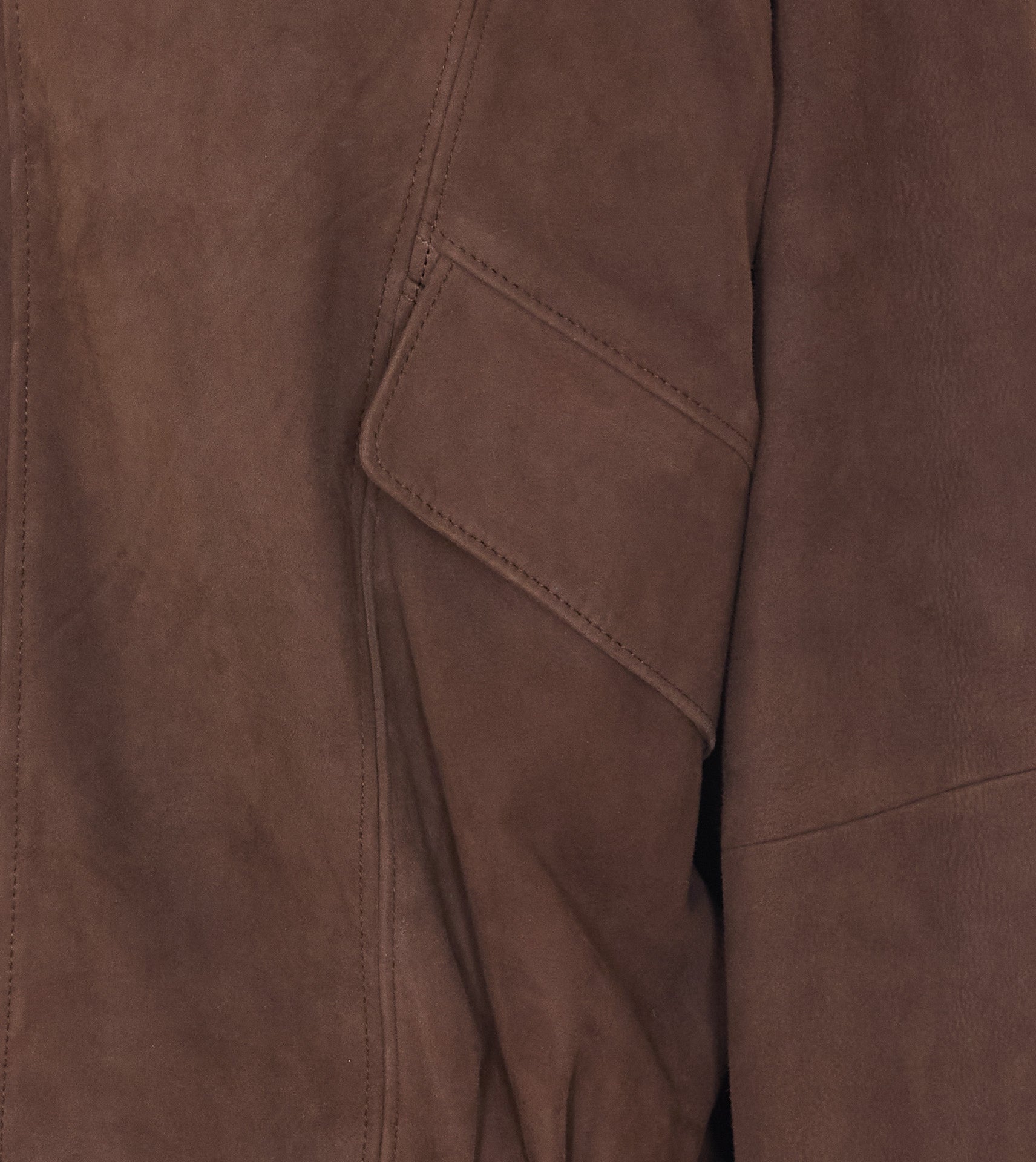 AURALEE Jackets Brown Lamb Suede