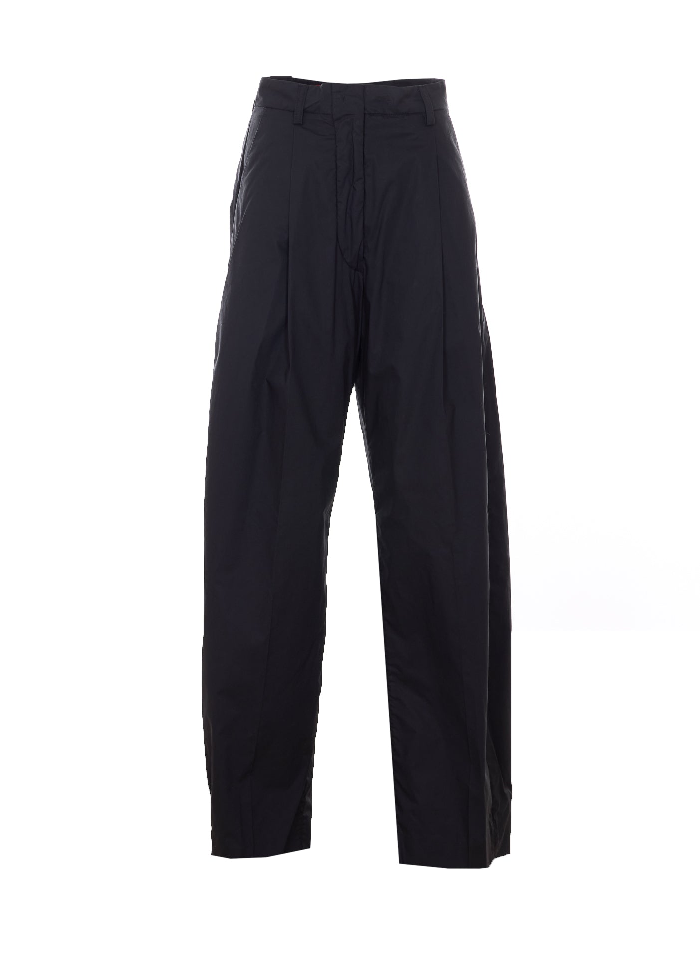 THE LATEST Trousers Black Cotton