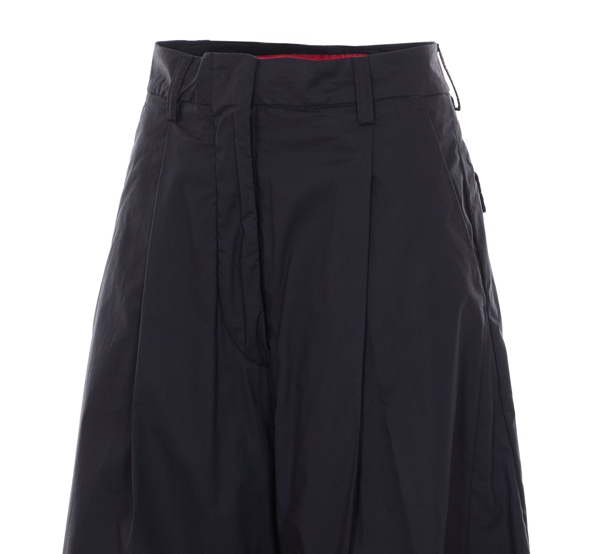 THE LATEST Trousers Black Cotton