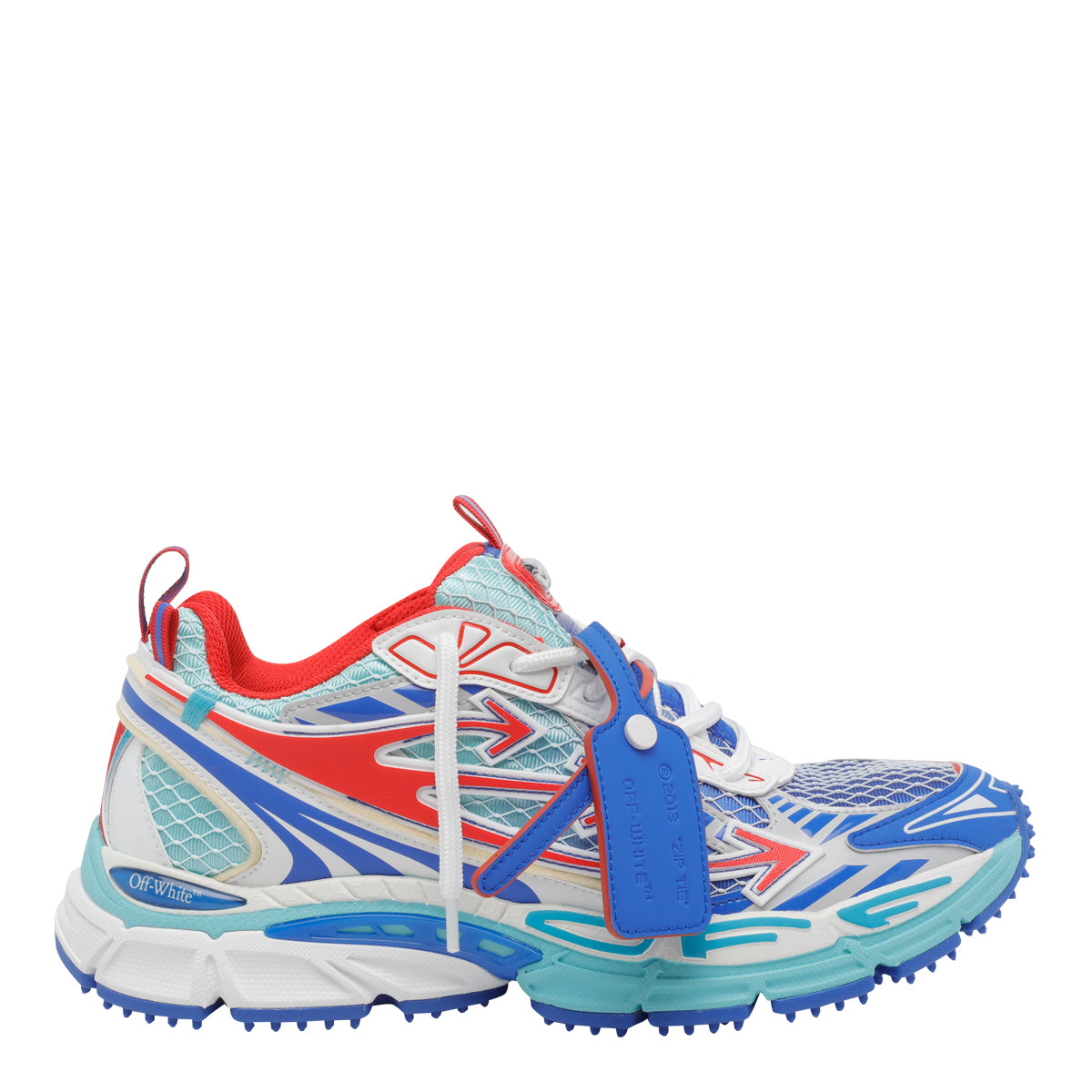 Off White Sneakers MultiColour Rubber Fabric/rubber Sole