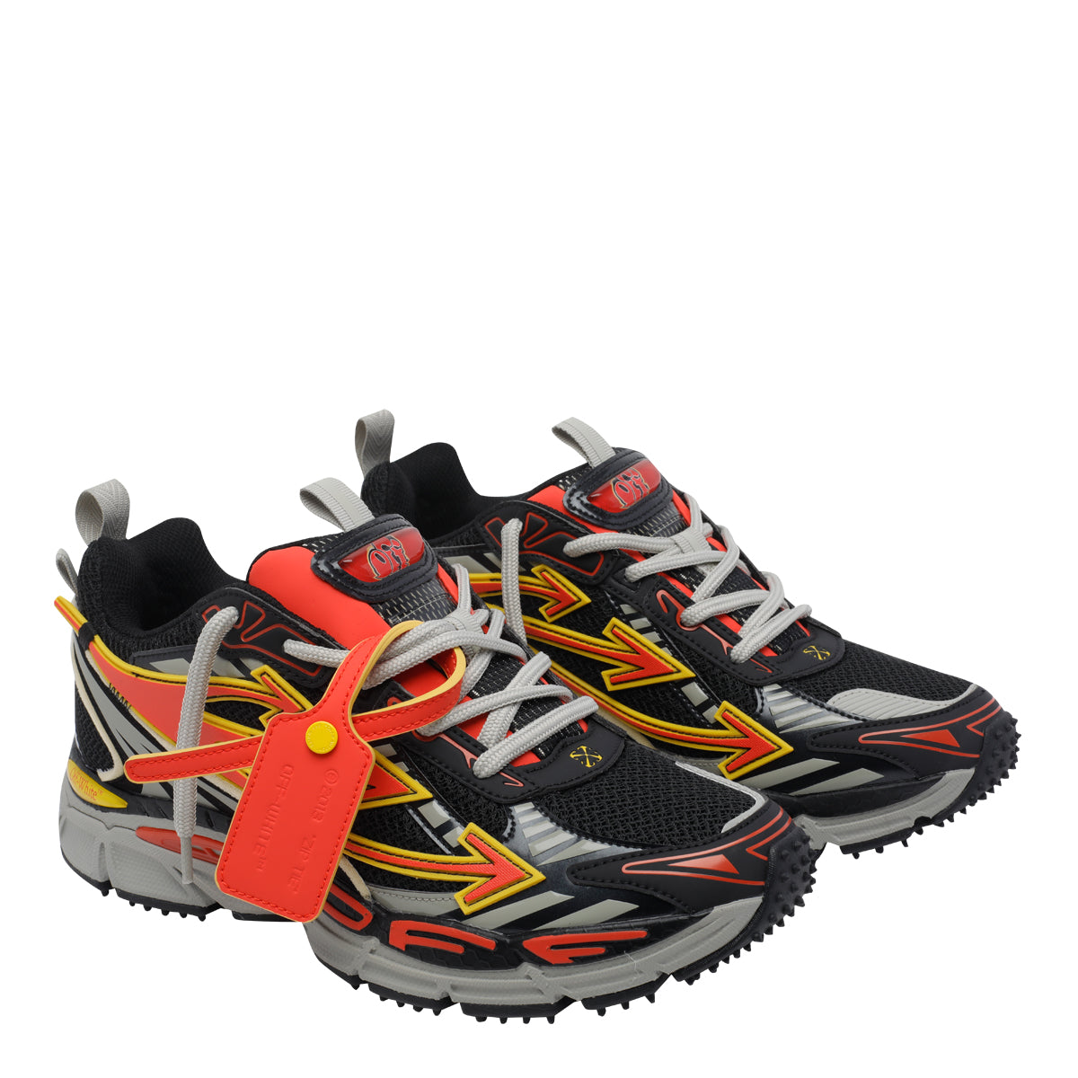 Off White Sneakers MultiColour Rubber Fabric/rubber Sole
