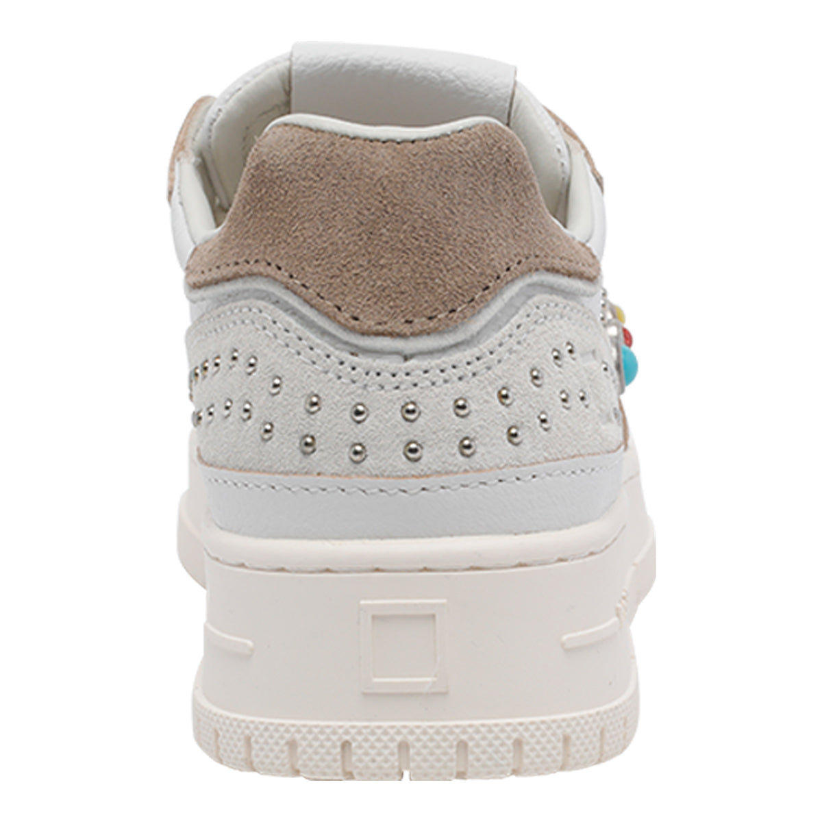 D.A.T.E. Sneakers White Calf Leather/rubber Sole
