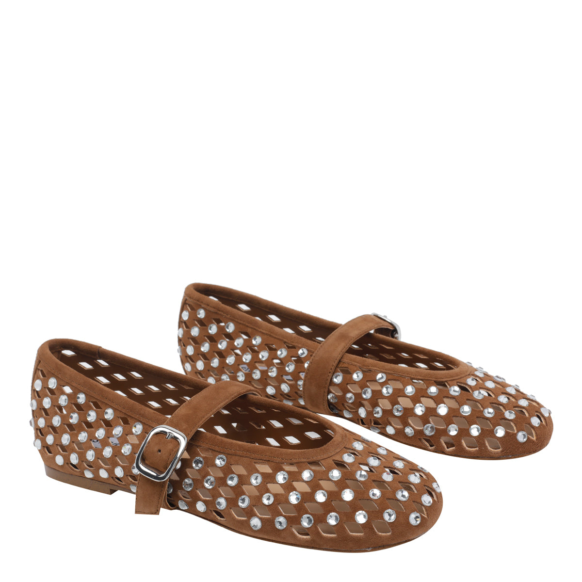 Steve Madden Flat shoes Brown Suede Leather/rubber Sole