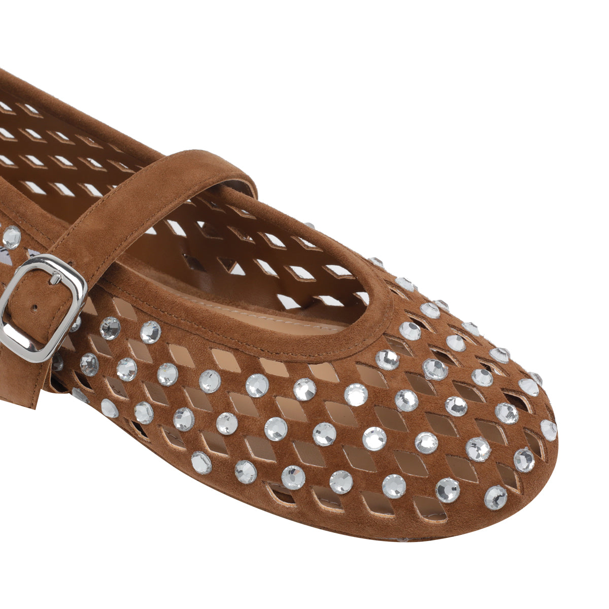 Steve Madden Flat shoes Brown Suede Leather/rubber Sole
