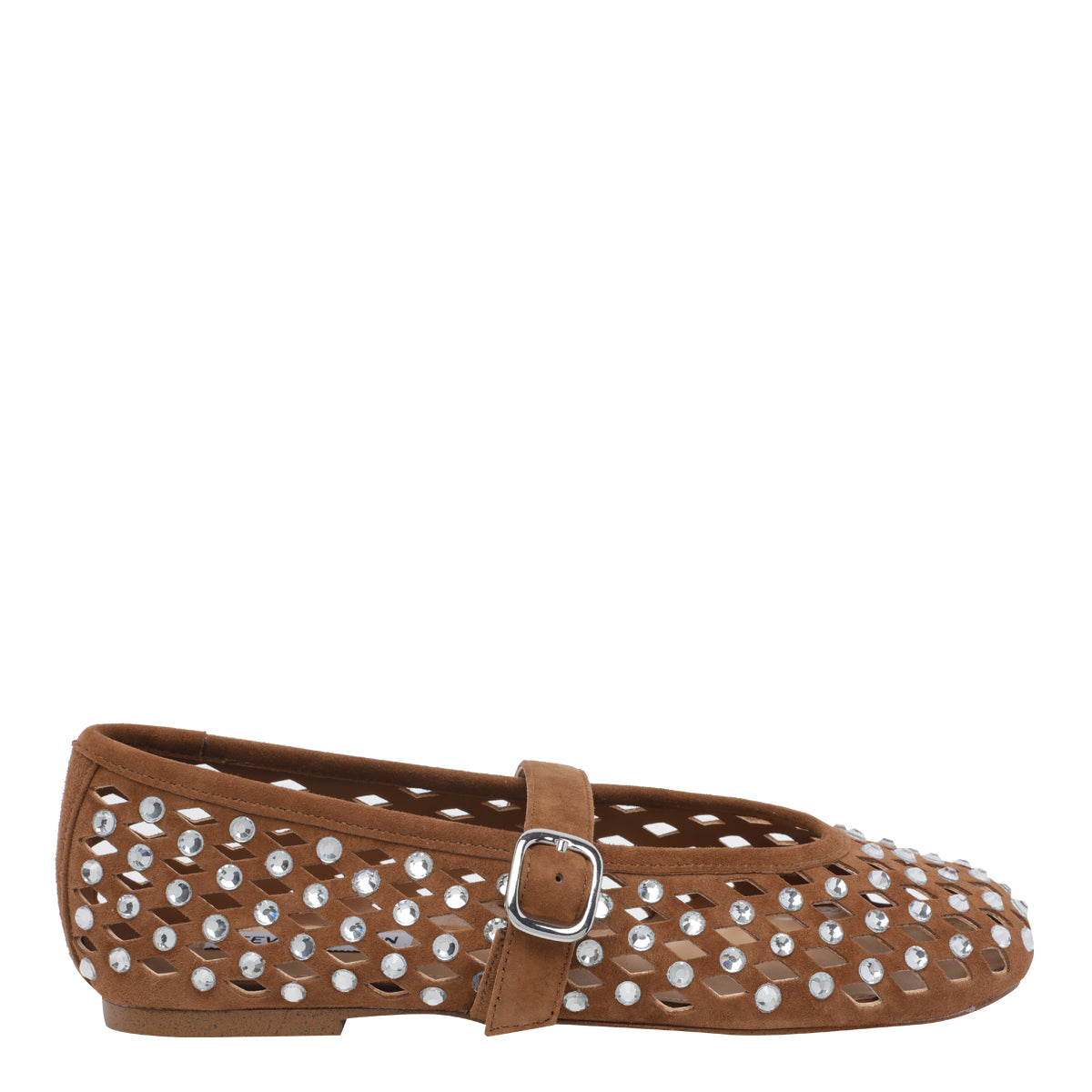 Steve Madden Flat shoes Brown Suede Leather/rubber Sole
