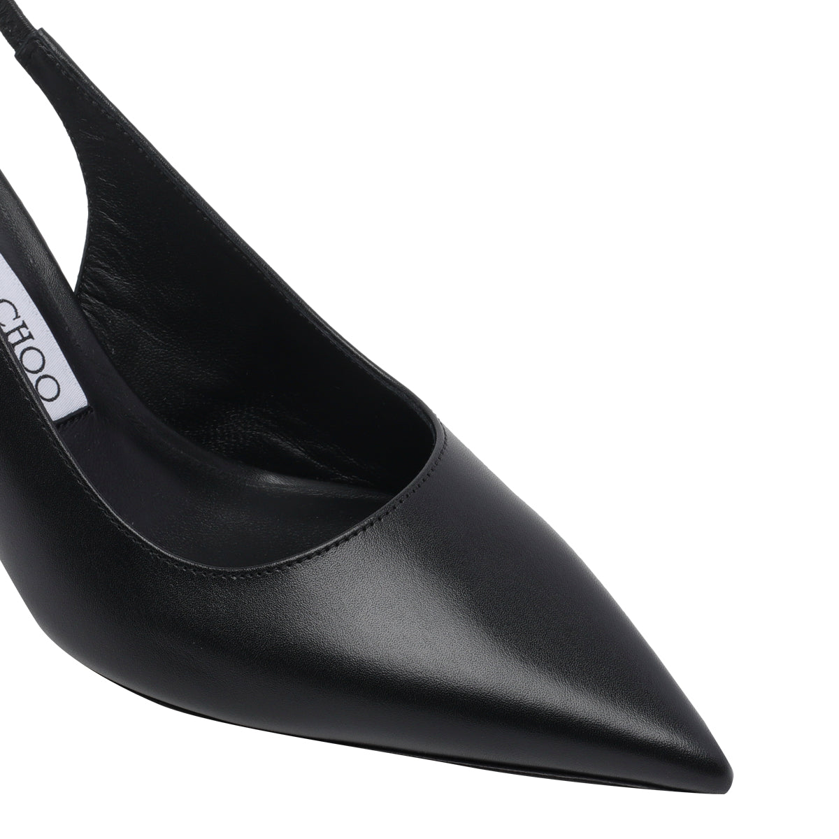 Jimmy Choo With Heel Black Calf Leather/leather Sole