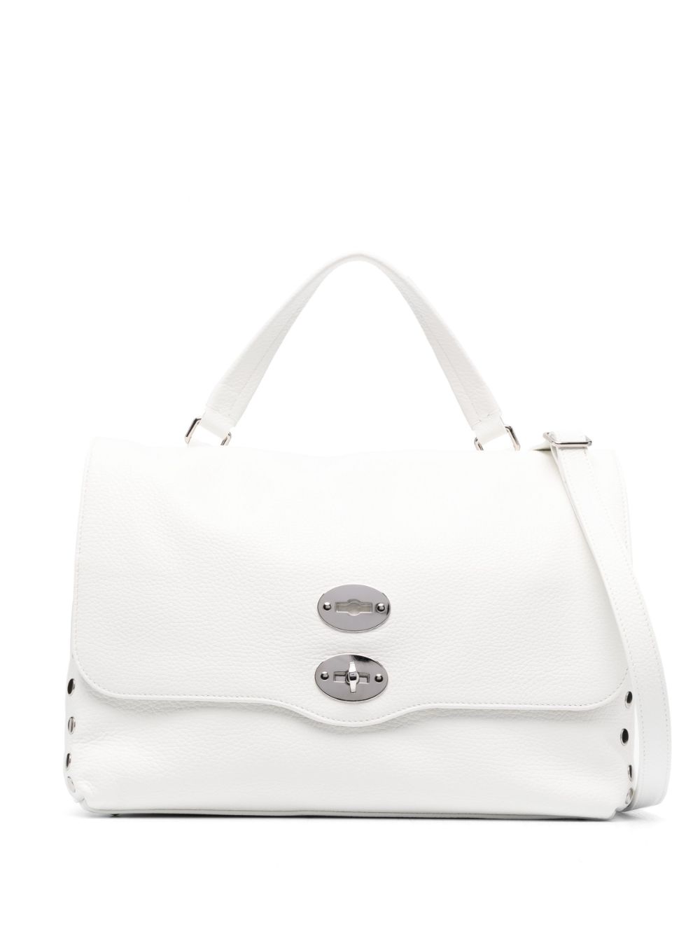 Postina Daily S Bianco Latte White Calf Leather | Bag