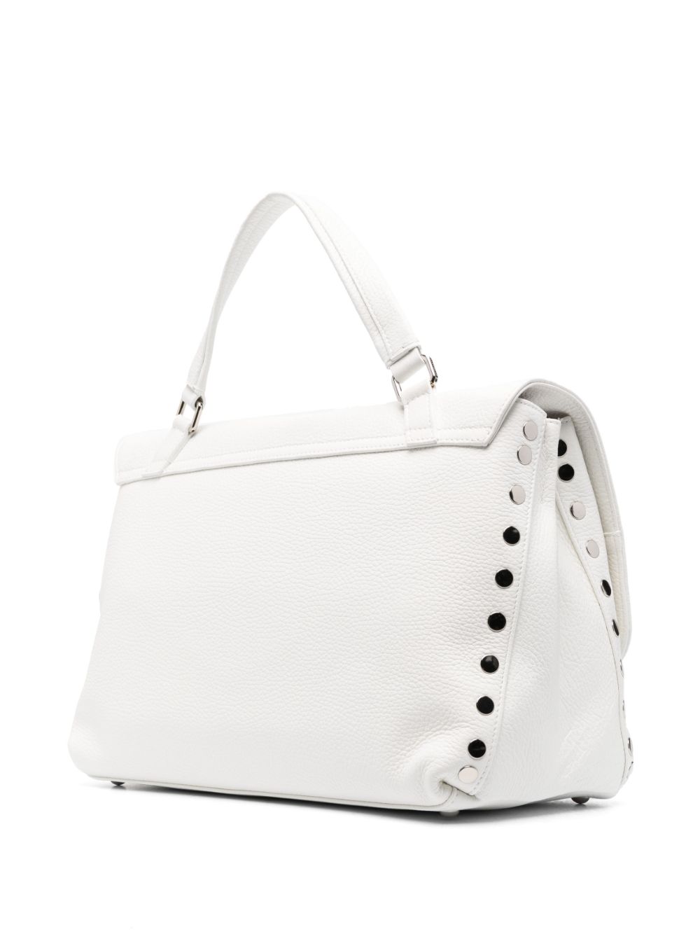 Postina Daily S Bianco Latte White Calf Leather | Bag