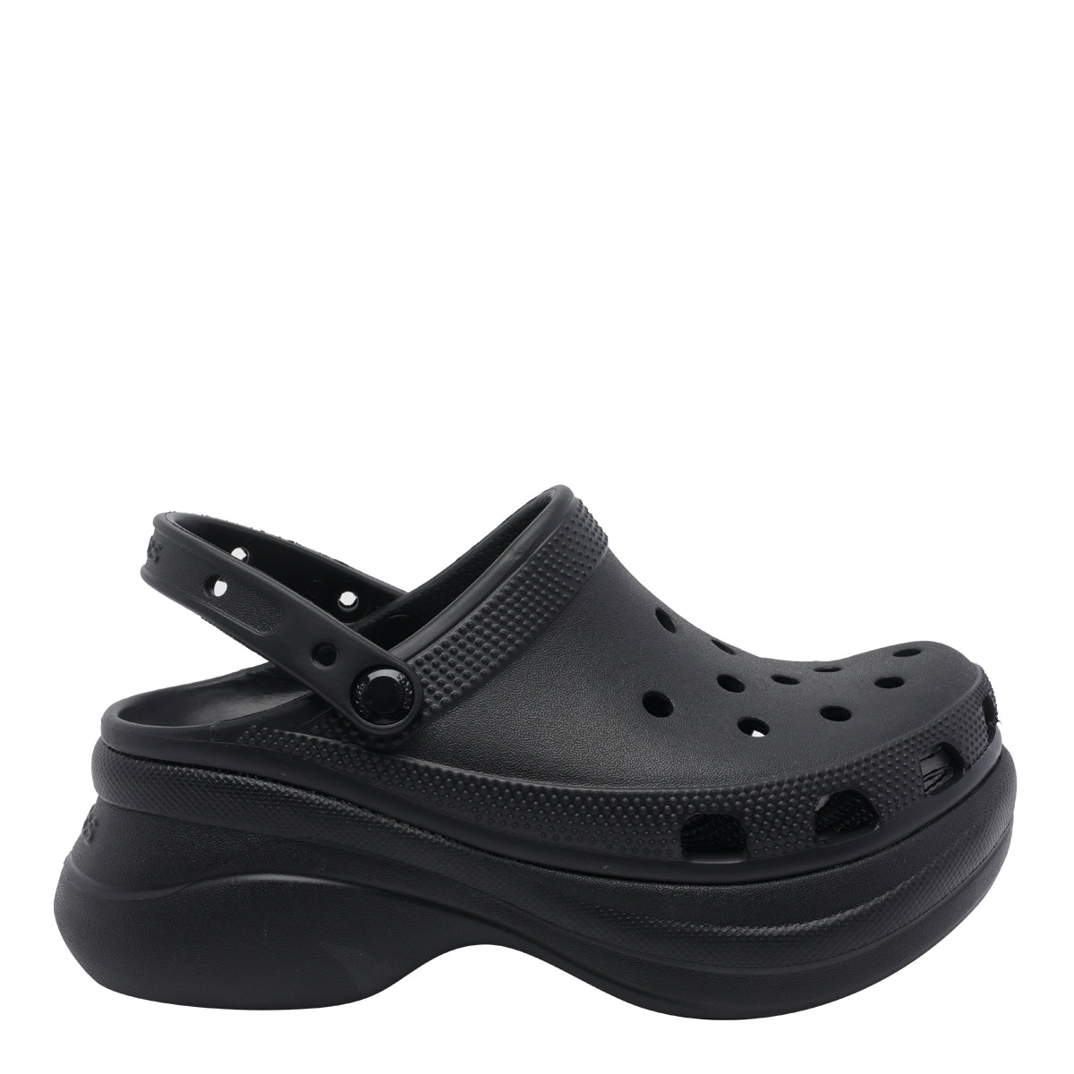 Crocs Sandals Black Rubber/ Rubber Sole