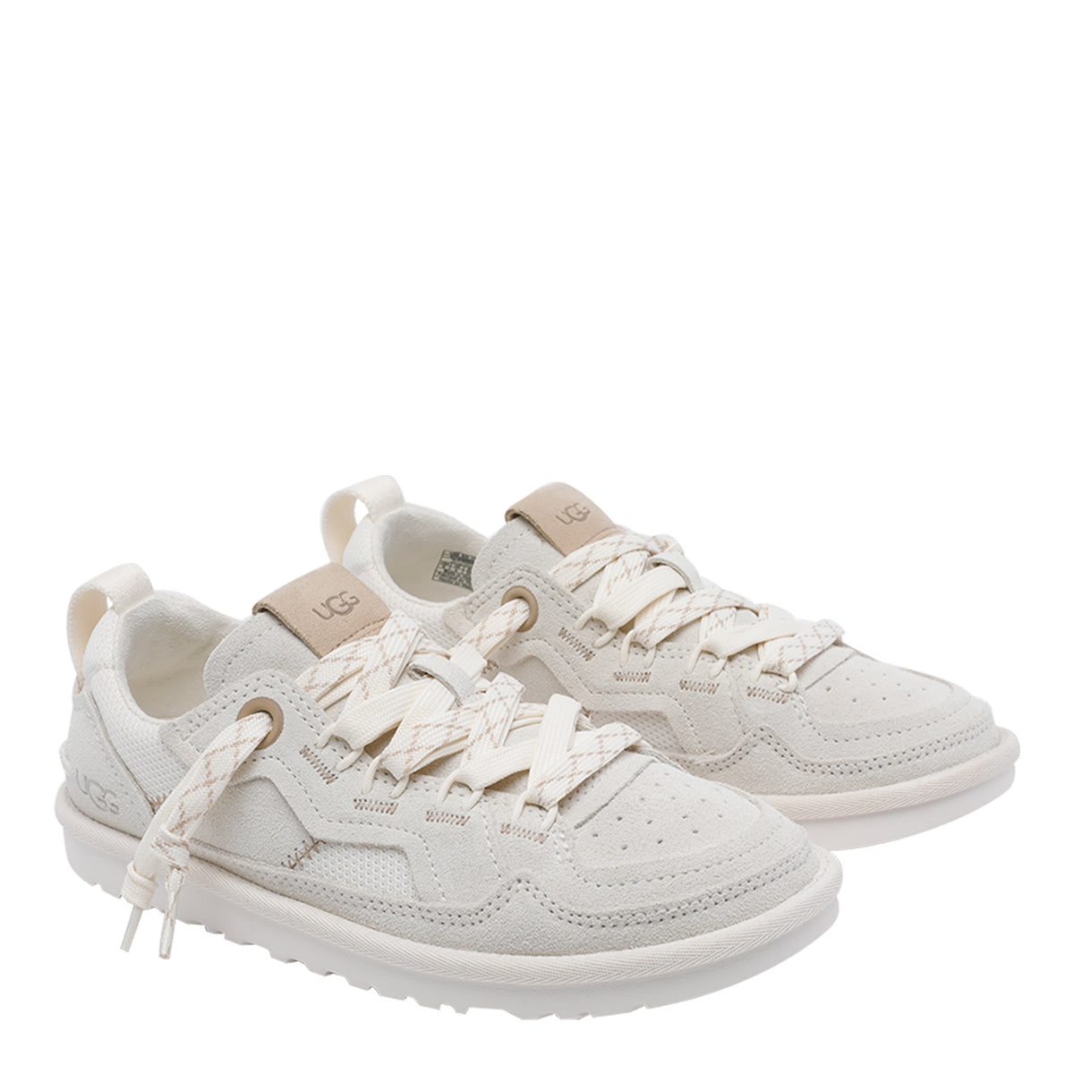 UGG Sneakers White Suede Leather/rubber Sole