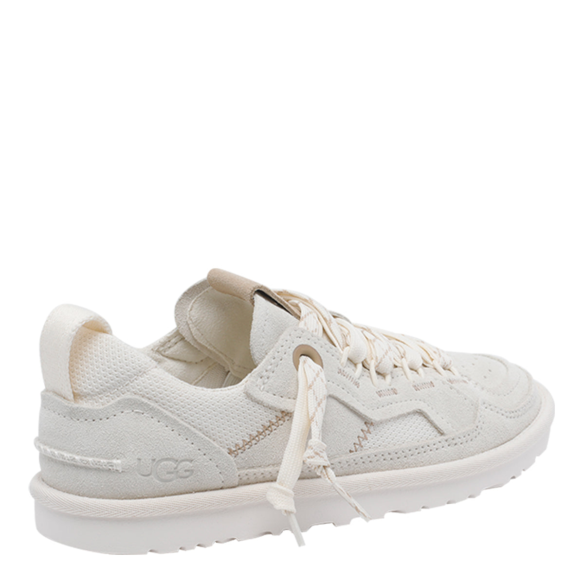 UGG Sneakers White Suede Leather/rubber Sole
