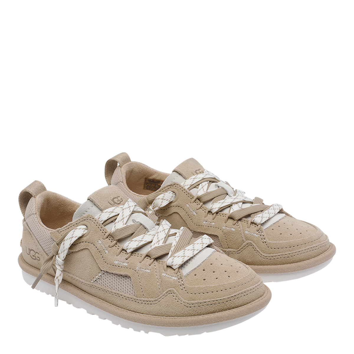 UGG Sneakers Beige Suede Leather/rubber Sole