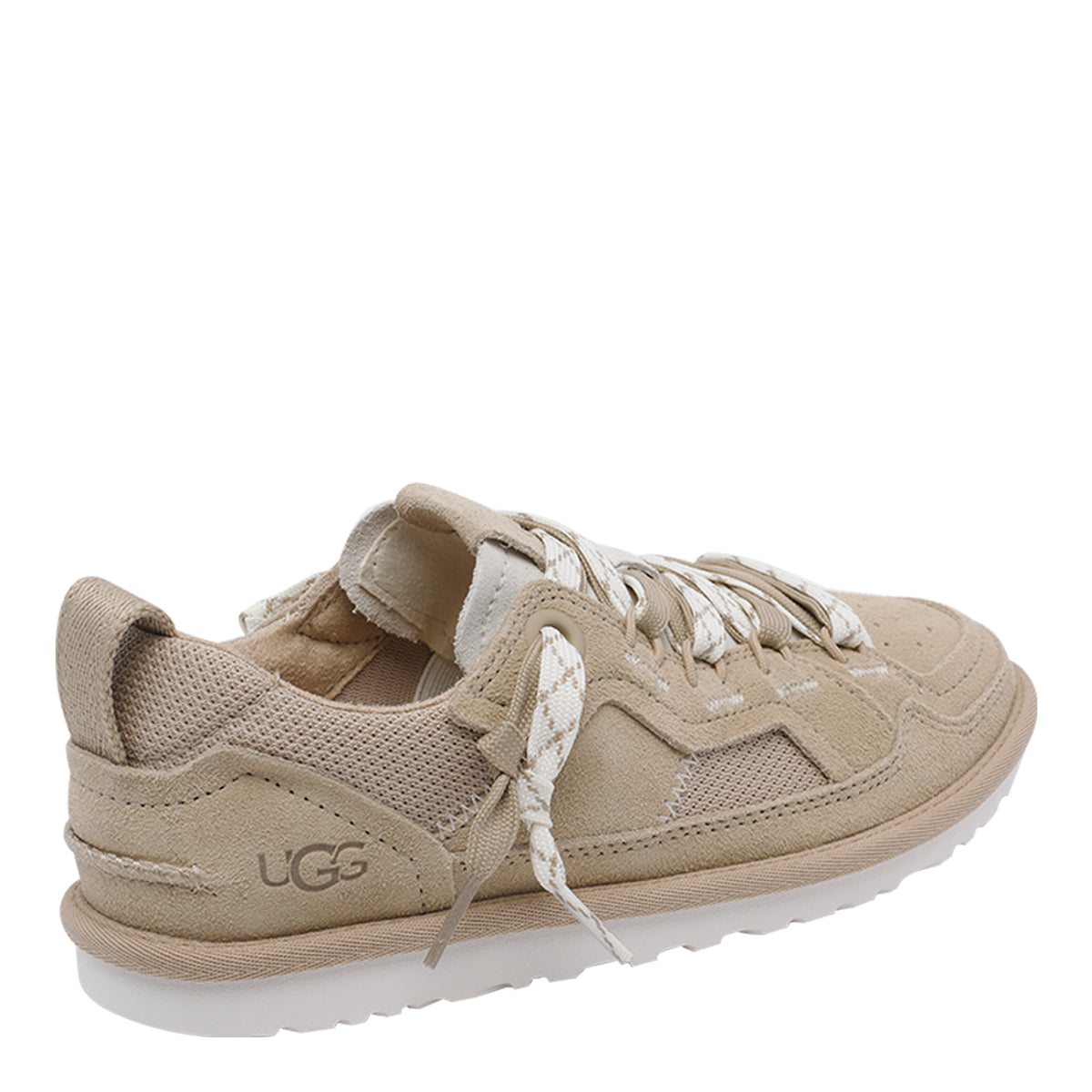 UGG Sneakers Beige Suede Leather/rubber Sole