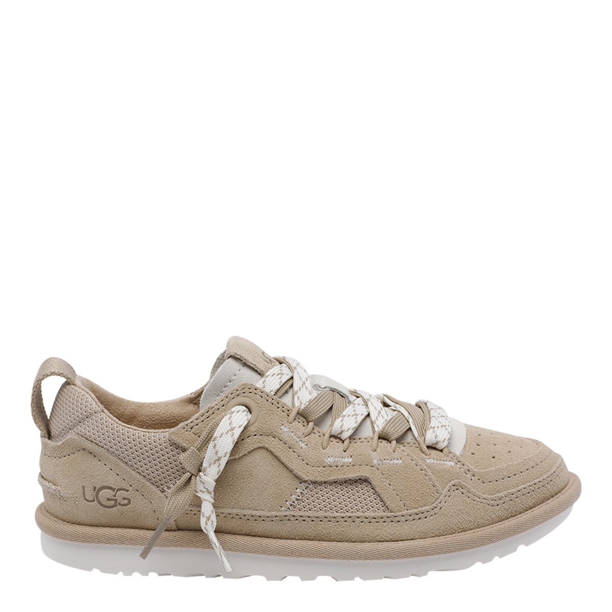 UGG Sneakers Beige Suede Leather/rubber Sole