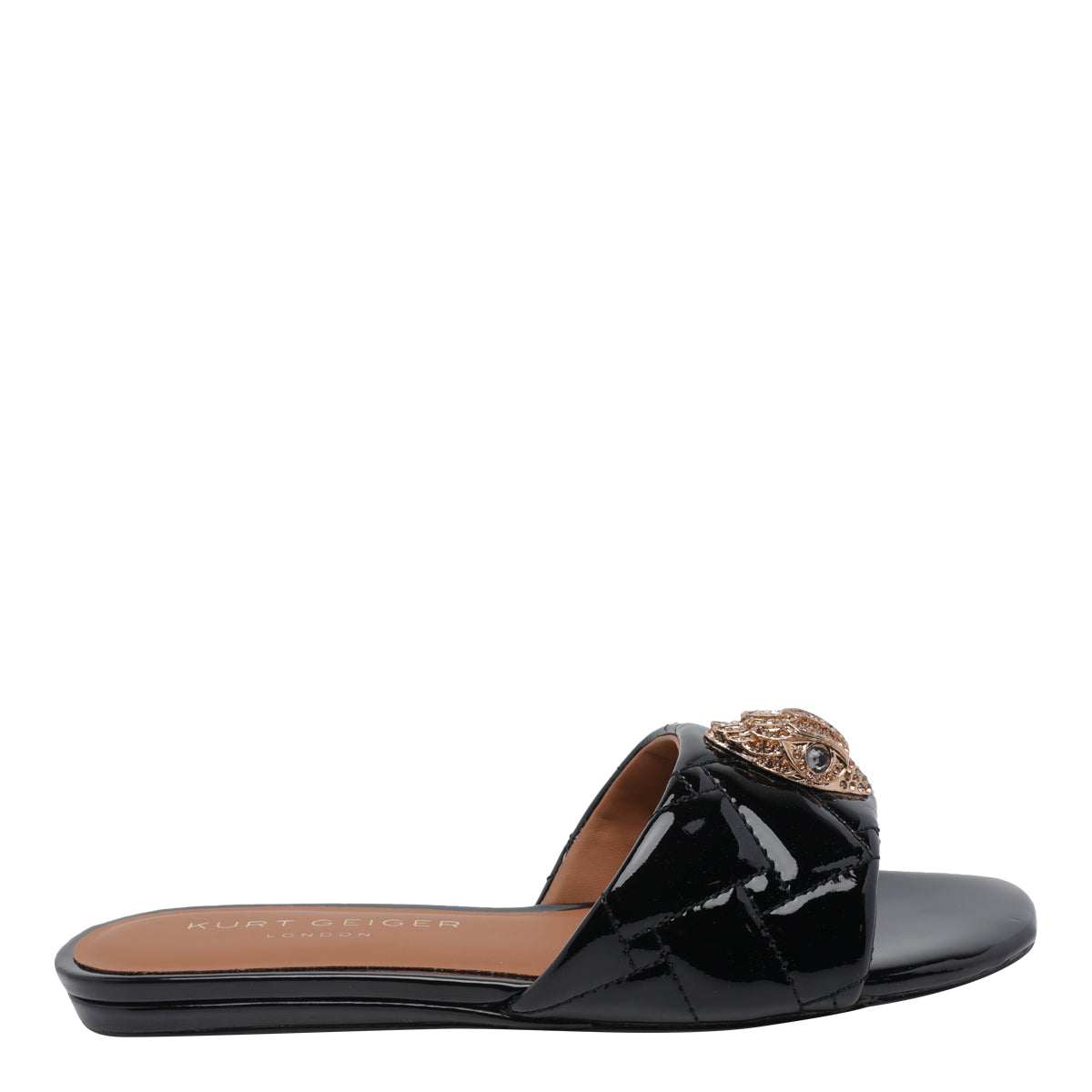 Kurt Geiger Sandals Black Leather/rubber Sole