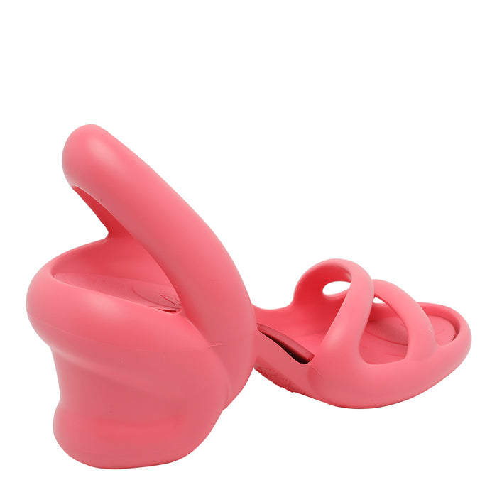 Camper Sandals Pink Fabric/rubber Sole
