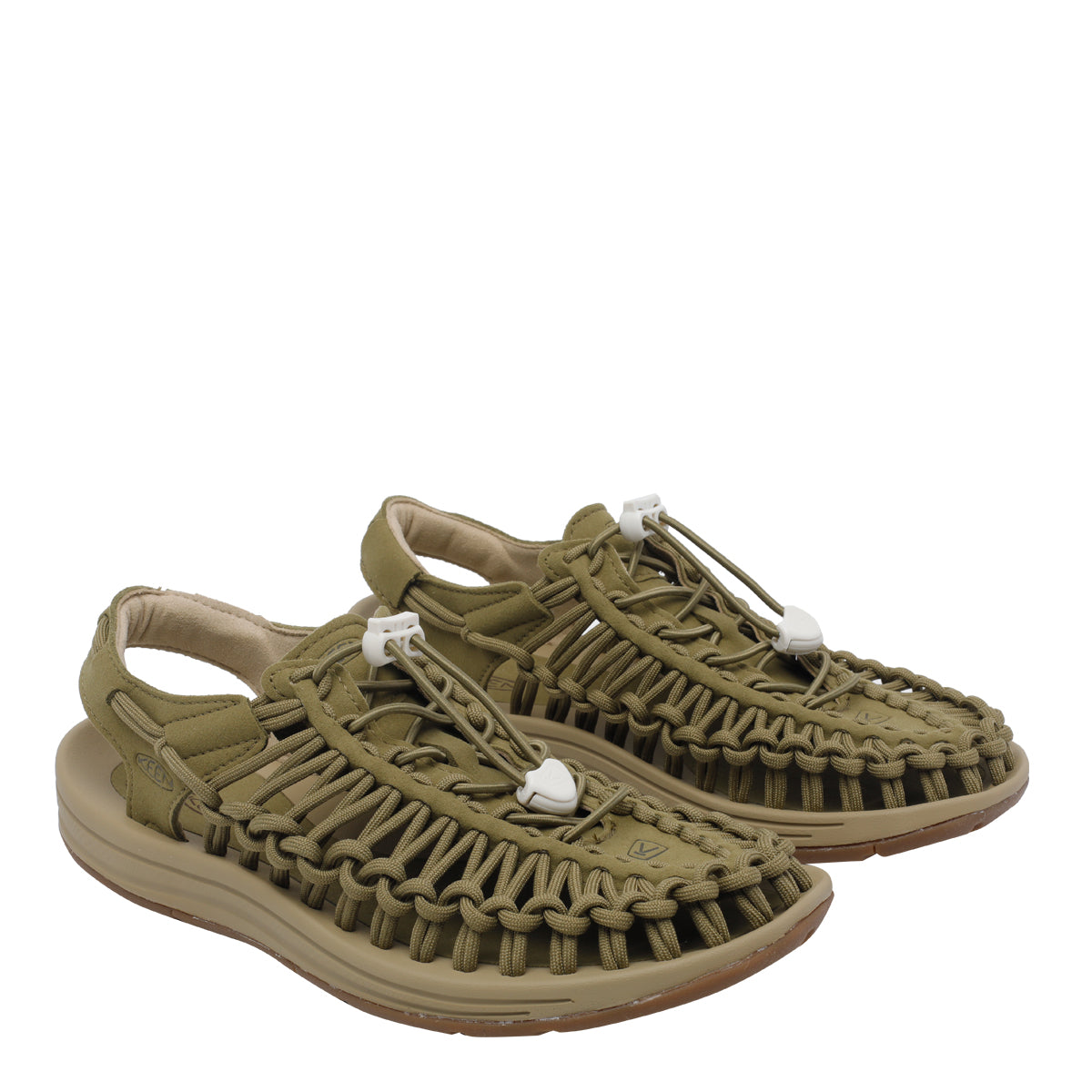 KEEN Sneakers Green Fabric/rubber Sole