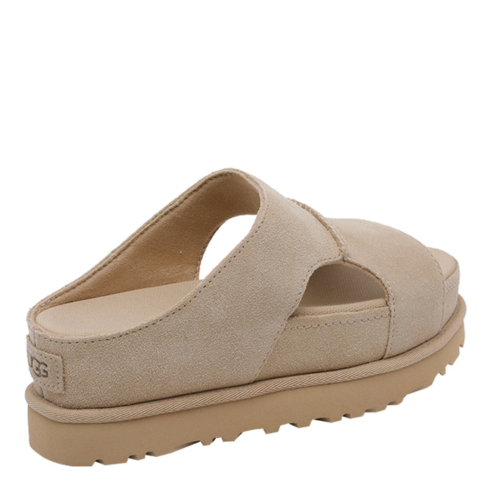 UGG Sandals Beige Suede Leather/rubber Sole