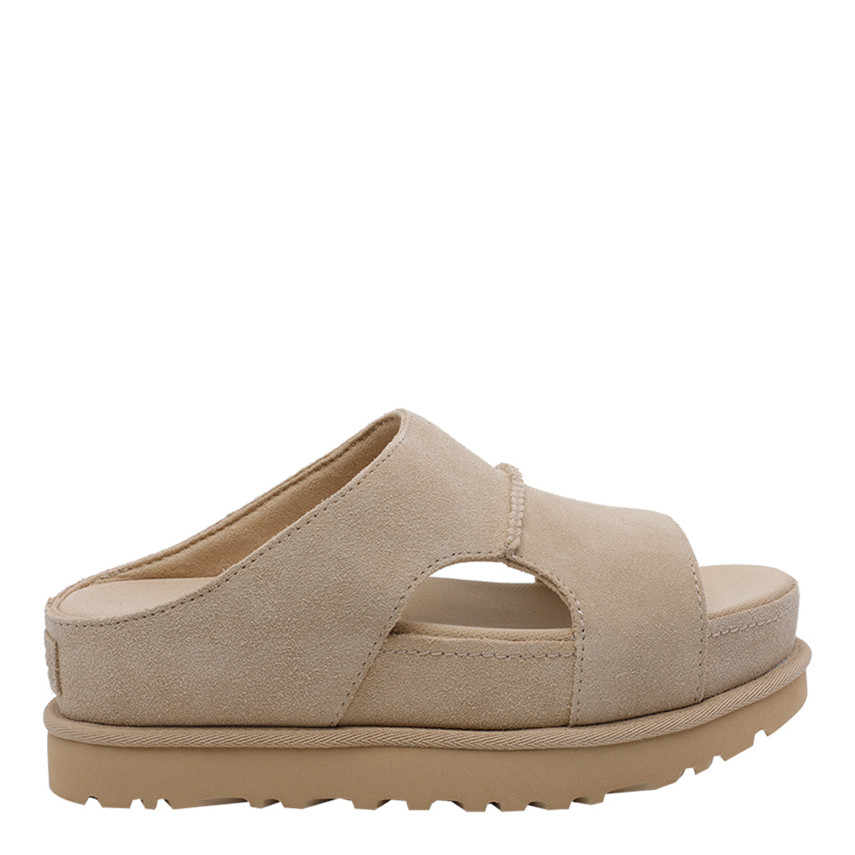 UGG Sandals Beige Suede Leather/rubber Sole