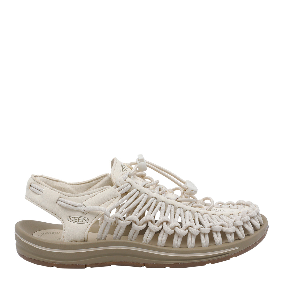 KEEN Sneakers White Fabric/rubber Sole