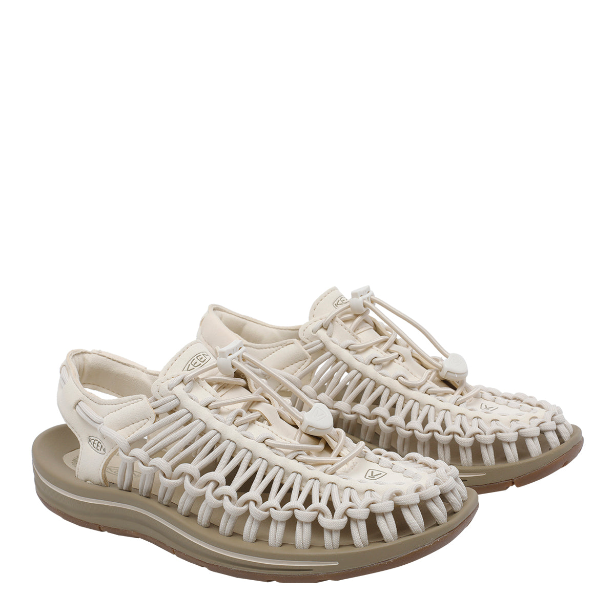 KEEN Sneakers White Fabric/rubber Sole
