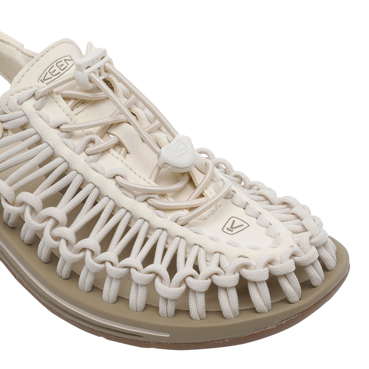 KEEN Sneakers White Fabric/rubber Sole