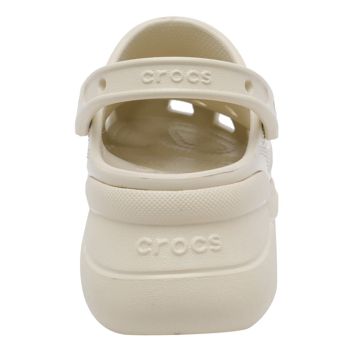 Crocs Sandals Beige Rubber/ Rubber Sole