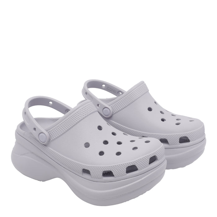 Crocs Sandals Grey Rubber/ Rubber Sole
