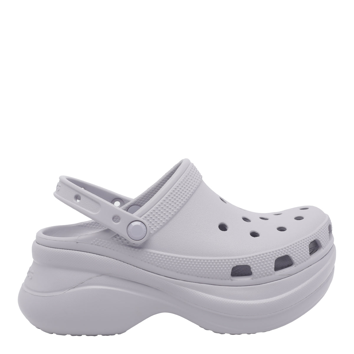 Crocs Sandals Grey Rubber/ Rubber Sole
