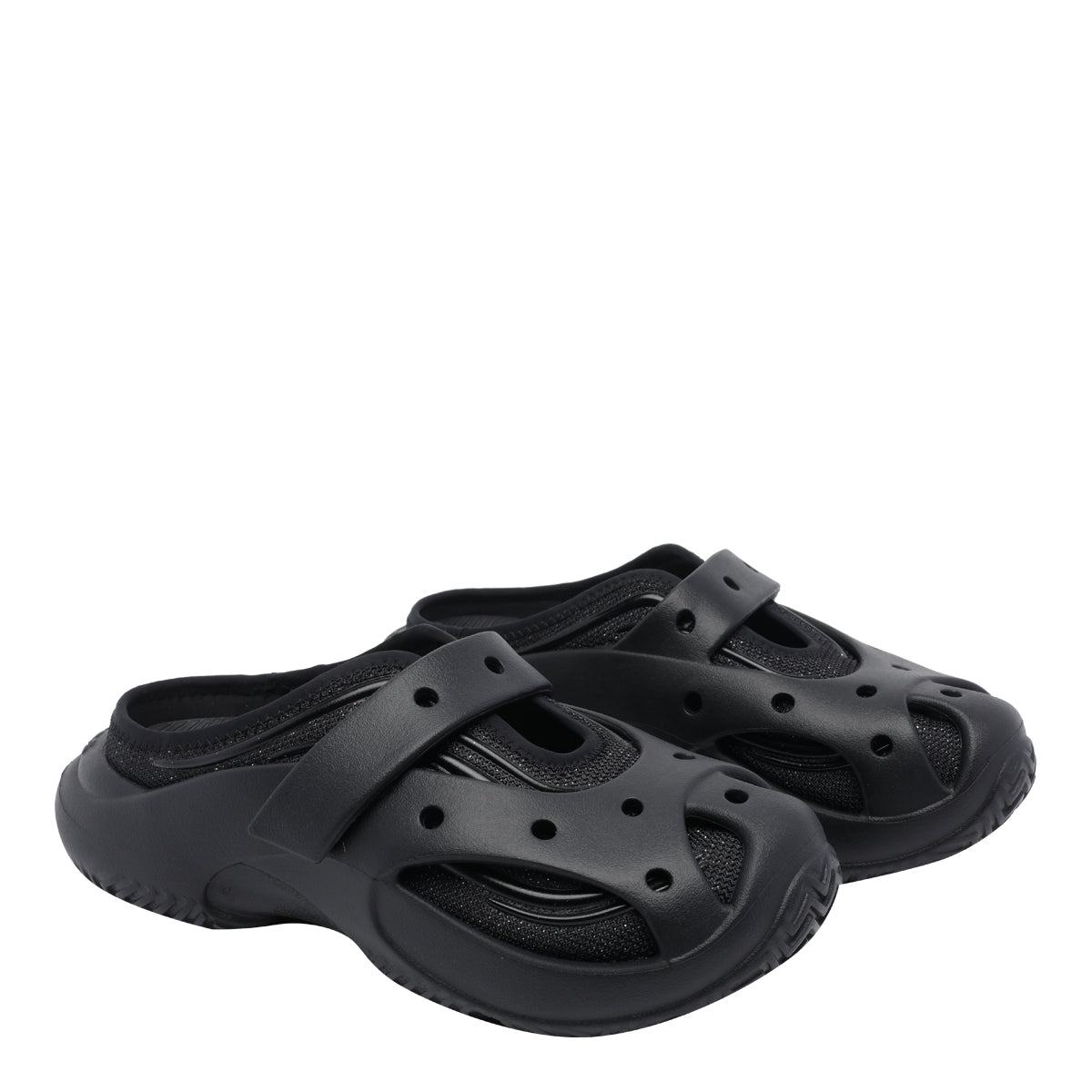 Crocs Sandals Black Rubber