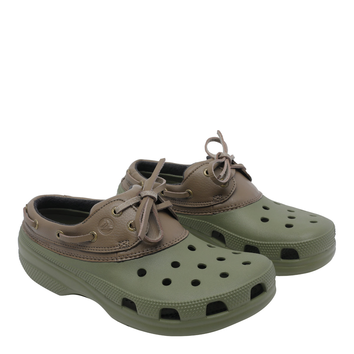 Crocs Sandals Green Rubber