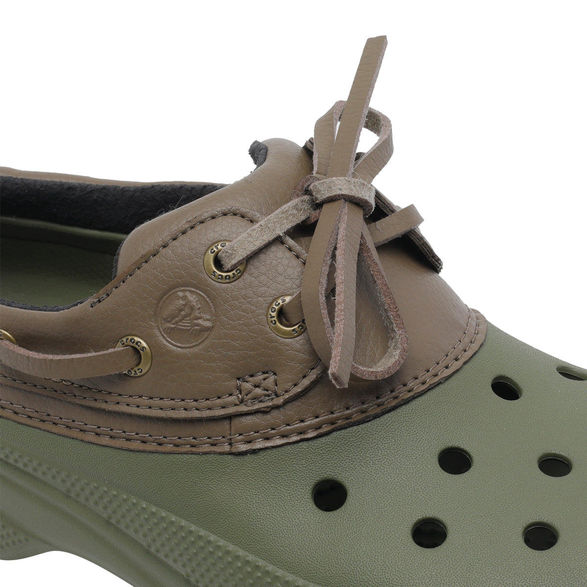 Crocs Sandals Green Rubber