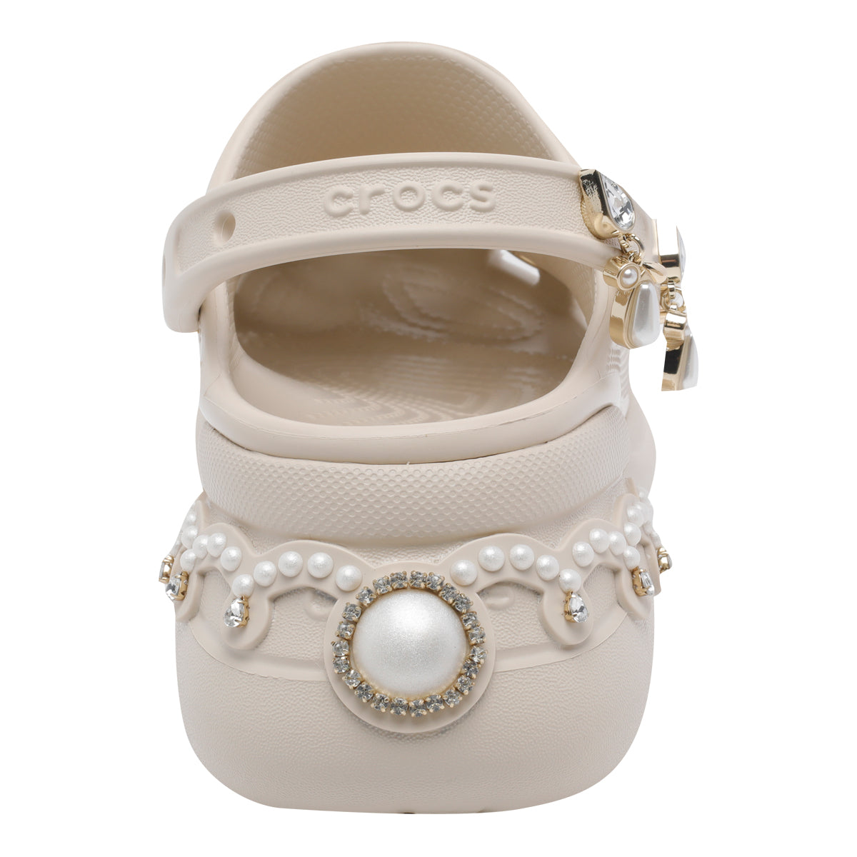 Crocs Sandals Beige Rubber